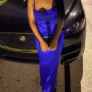 Royal Blue homecoming dress